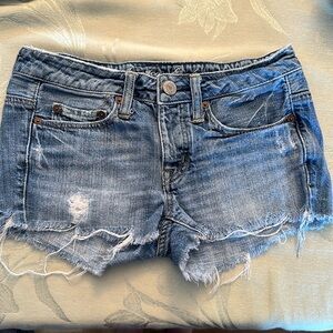 Button up American eagle Jean shorts